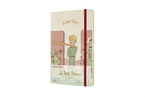 Moleskine 2020-21 Petit Prince Weekly Planner, 18m, Large, Roses, Hard Cover (5 X 8.25) (Other)