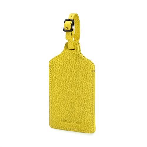 Moleskine Classic Leather Luggage Tag, Dandelion Yellow (Other)