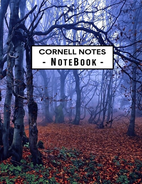 Cornell Notes Notebook: Large Cornell Note Taking System Paper Notebook College Ruled Lined Journal Note Taking System for School and Universi (Paperback)
