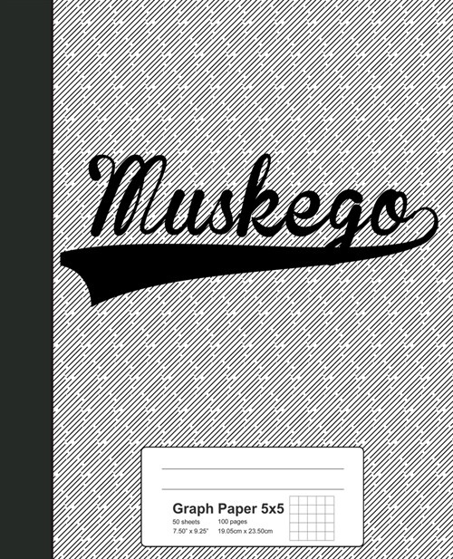 Graph Paper 5x5: MUSKEGO Notebook (Paperback)