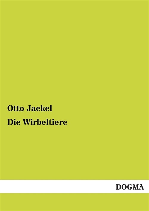 Die Wirbeltiere (Paperback)