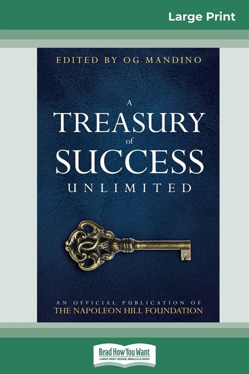 A Treasury of Success Unlimited (16pt Large Print Edition) (Paperback)