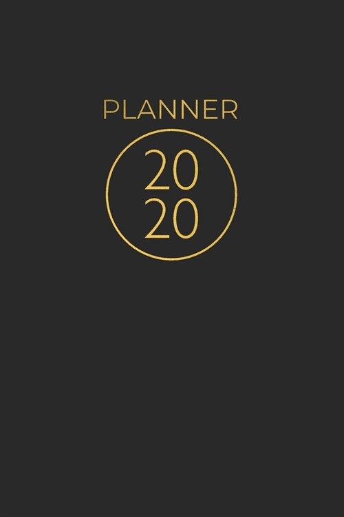 Planner 2020: 365 Pages Day To Day Planner to Write in - 6x9 Inches - One Day - One Page, Day to Day Year Daily Planner with Calenda (Paperback)