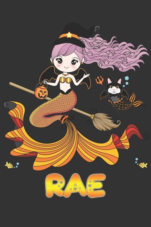 Rae: Rae Halloween Beautiful Mermaid Witch Want To Create An Emotional Moment For Rae?, Show Rae You Care With This Persona (Paperback)