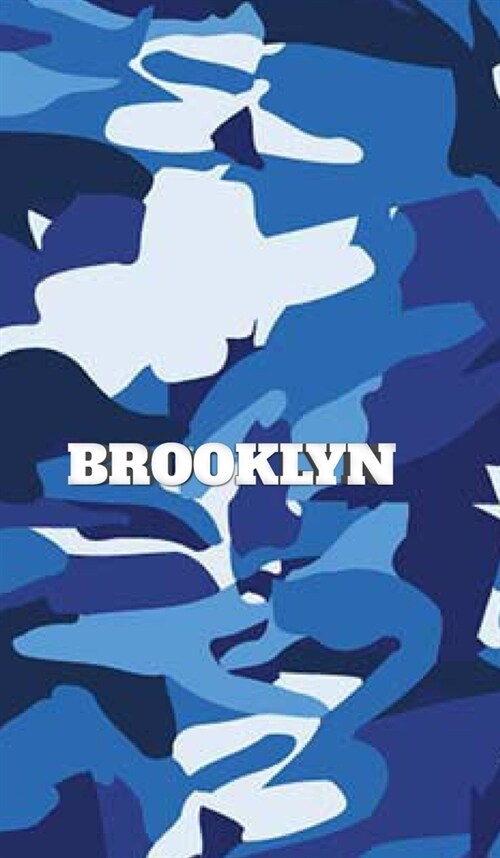 Brooklyn blue camouflage Creative journal Sir Michael Huhn Artist designer Edition: Brooklyn blue camouflage Creative journal (Hardcover)