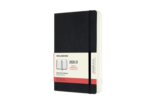 Moleskine 2020-21 Daily Planner, 18m, Large, Black, Soft Cover (5 X 8.25) (Other)