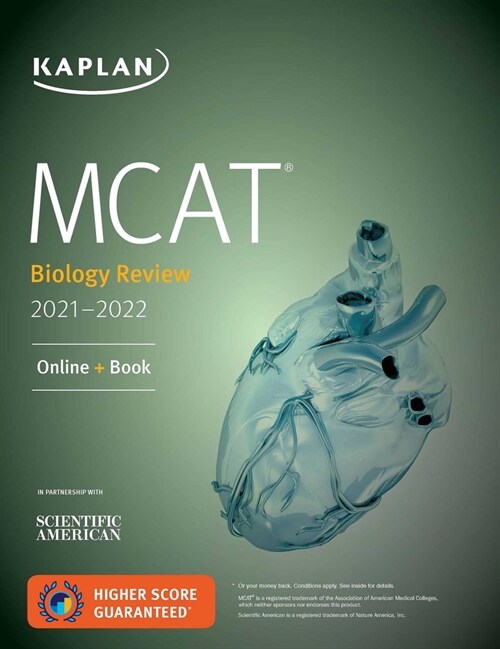 [중고] MCAT Biology Review 2021-2022: Online + Book (Paperback)