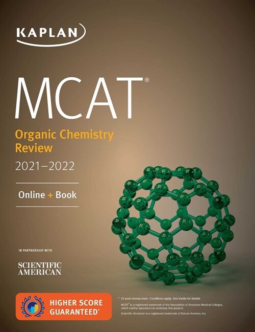 MCAT Organic Chemistry Review 2021-2022 (Paperback)