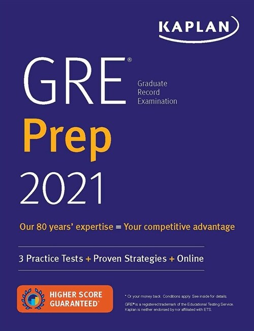 GRE Prep 2021: 2 Practice Tests + Proven Strategies + Online (Paperback)