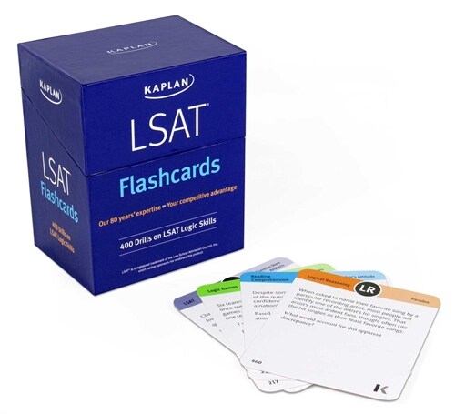LSAT Prep Flashcards: 400 Drills on LSAT Logic Skills (Paperback, Proprietary)