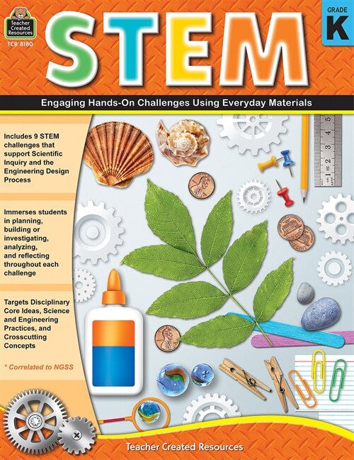 Stem: Engaging Hands-On Challenges Using Everyday Materials (Gr. K) (Paperback)