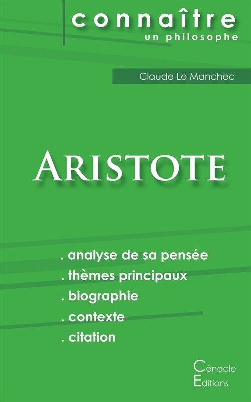 Comprendre Aristote (analyse compl?e de sa pens?) (Paperback)