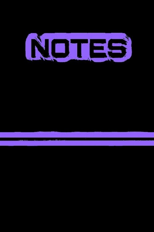 Notes: (6 x 9) Notebook (Paperback)