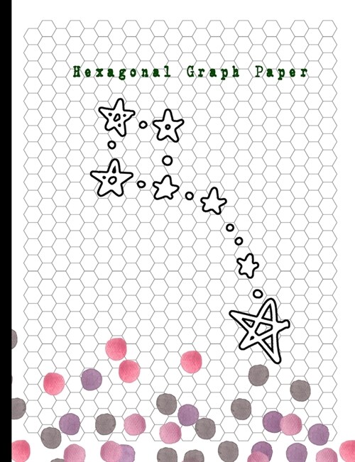 Hexagonal Graph Paper: Hexagon Paper (Small) 0.2 Inches Hexes Radius Honey comb paper, Organic Chemistry, Biochemistry, Science Notebooks, Co (Paperback)