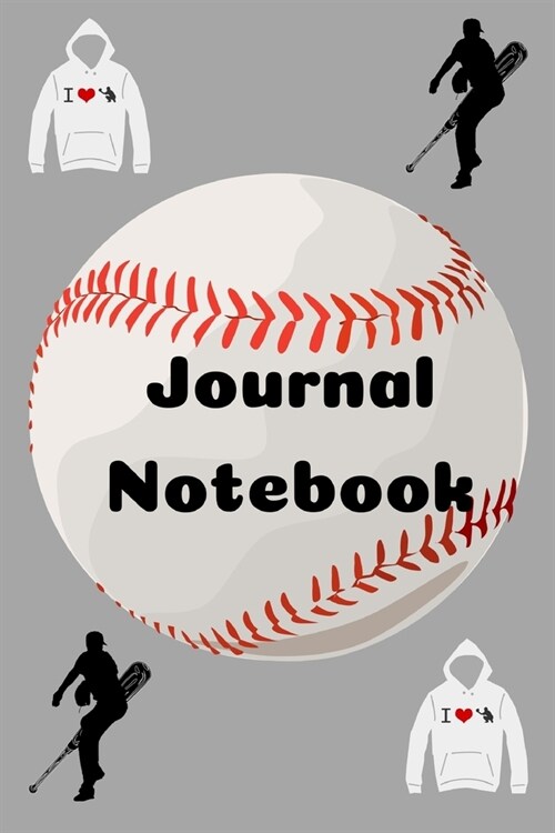 Journal Notebook: Baseball Sports Personalized Journal to write in, Game Experiences for Men Women Boys and Girls for gifts holidays (Paperback)