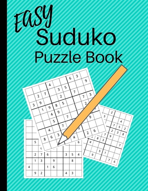 Easy Sudoku Puzzle Book: Large 8.5 X 11 Sudoku for Beginners Adult and Kids (Paperback)