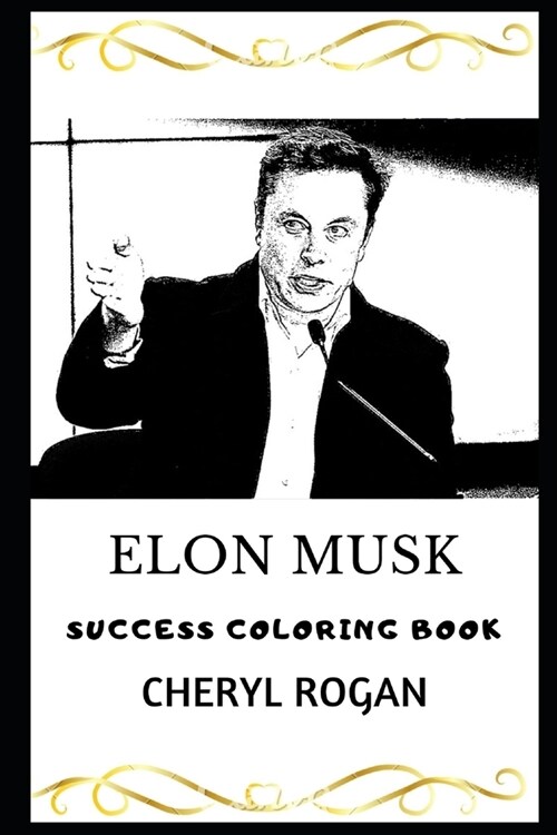 Elon Musk Success Coloring Book (Paperback)