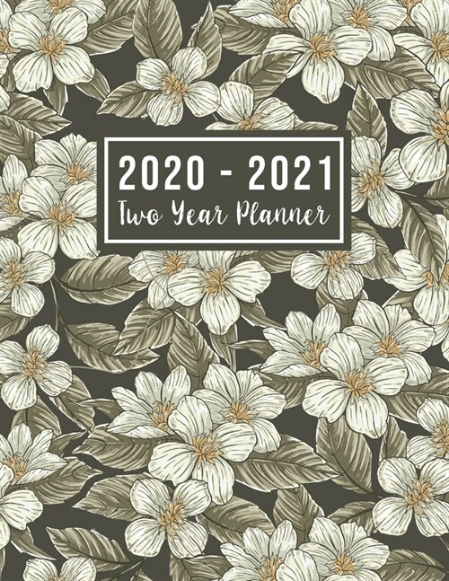 2020-2021 Two Year Planner: 2020-2021 monthly planner full size - Monthly Schedule Organizer - Agenda Planner For The Next Two Years, 24 Months Ca (Paperback)