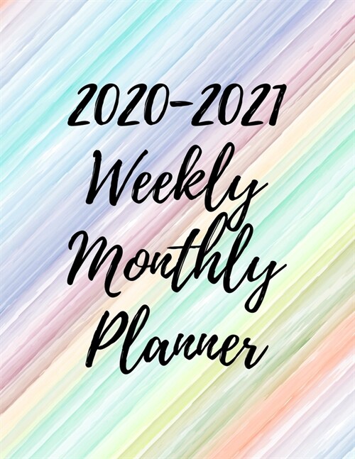 2020-2021 Calendar Weekly And Monthly Planner: Two Year 24 Month Jan 2020 - Dec 2021 Planner W/ To Do List Academic Schedule Agenda Logbook Or Student (Paperback)