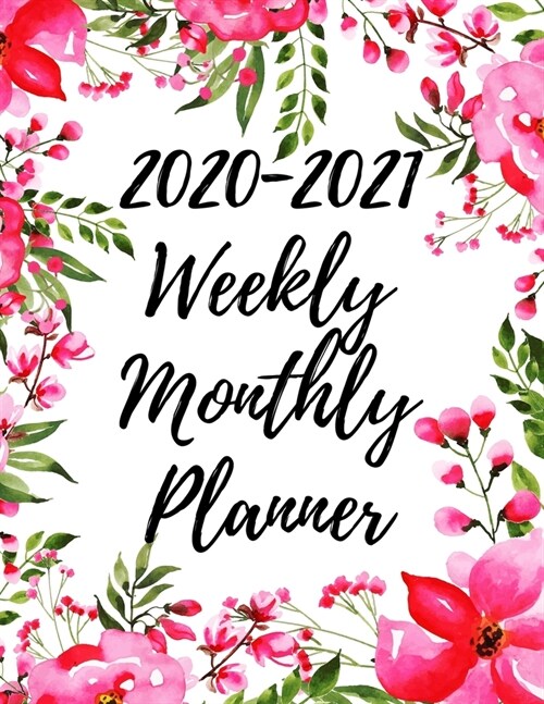 2020-2021 Calendar Weekly And Monthly Planner: Two Year 24 Month Jan 2020 - Dec 2021 Planner W/ To Do List Academic Schedule Agenda Logbook Or Student (Paperback)
