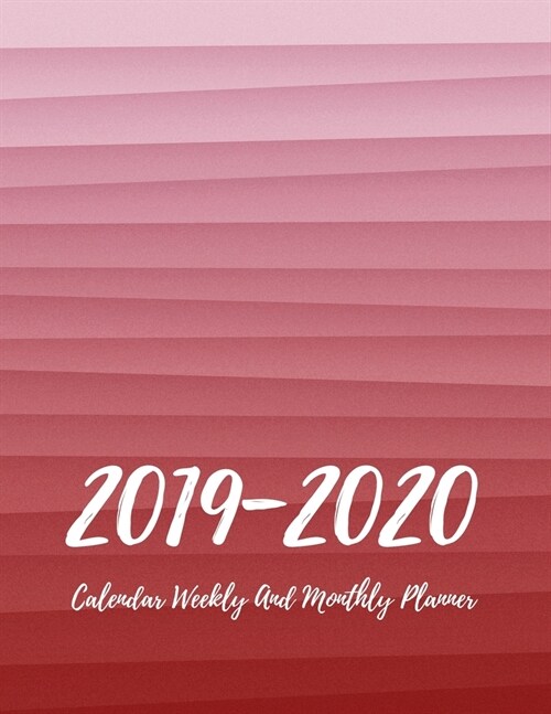 2020-2021 Calendar Weekly And Monthly Planner: Two Year 24 Month Jan 2020 - Dec 2021 Planner W/ To Do List Academic Schedule Agenda Logbook Or Student (Paperback)