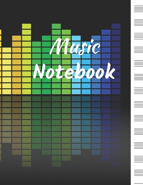 Music Notebook: Blank Music Notebook: for musicians, composers, students, and educators (8.5x11), 110 pages 13 stave per page (Paperback)