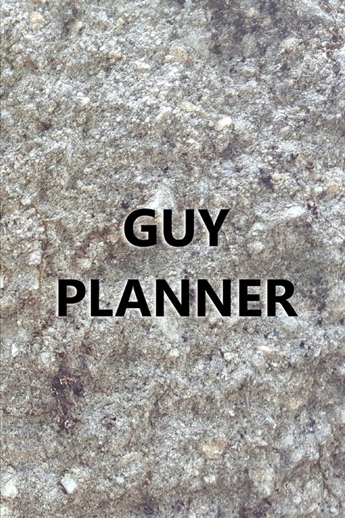 2020 Weekly Planner For Men Guy Planner Engraved Carved Stone Style 134 Pages: 2020 Planners Calendars Organizers Datebooks Appointment Books Agendas (Paperback)