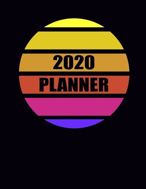 2020 Planner: December 29, 2019 to January 2, 2021 Dated Weekly Diary, Academic Organiser, & Journal With A Soft And Sturdy Matte Bl (Paperback)