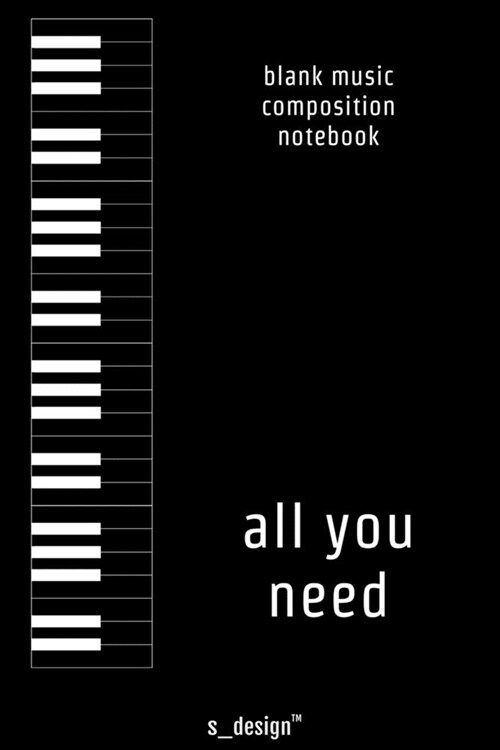 Musik Notizbuch zum Song-Schreiben / Song-Writing, Songtexten / Songtext Schreiben: [120 Seiten kariertes blanko Papier ] (Paperback)