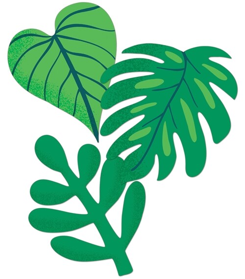 One World Tropical Leaves Cutouts (Other)