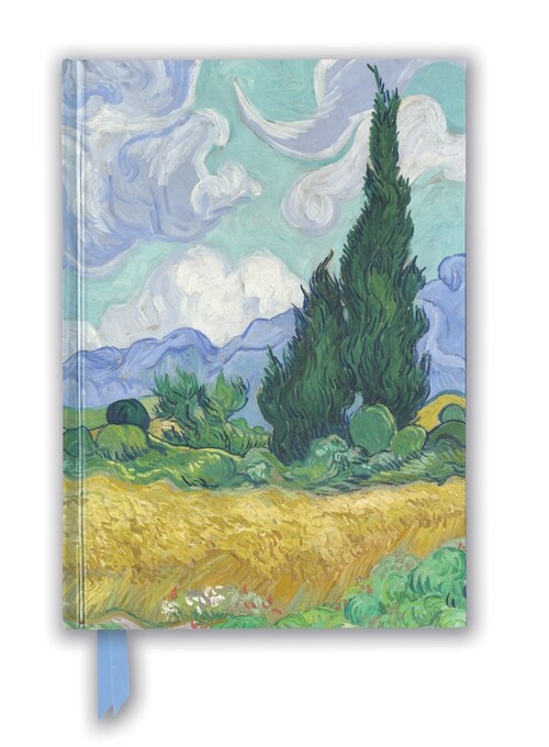 Vincent van Gogh: Wheat Field with Cypresses (Foiled Blank Journal) (Notebook / Blank book)