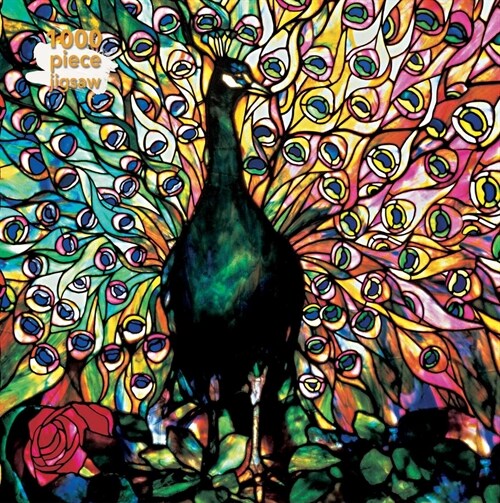 Adult Jigsaw Puzzle Louis Comfort Tiffany: Displaying Peacock : 1000-piece Jigsaw Puzzles (Jigsaw, New ed)