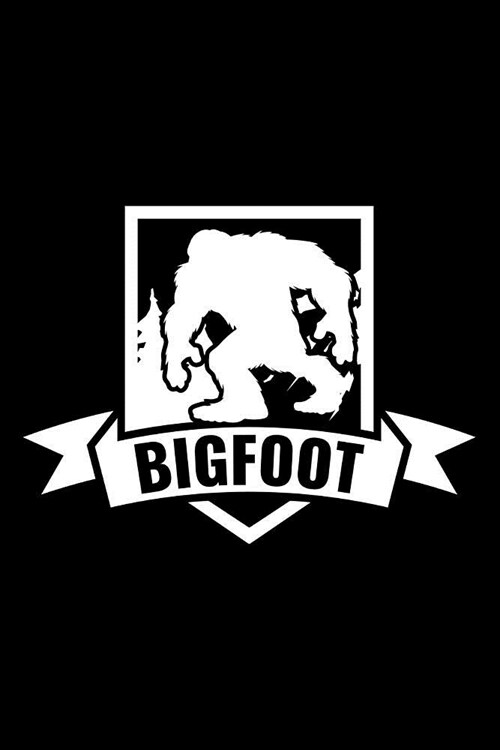 Bigfoot: Blank Lined Journal to Write in - Ruled Writing Notebook (Paperback)