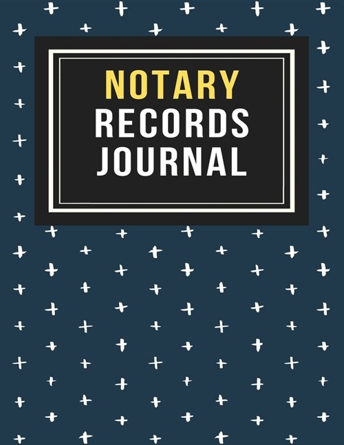 Notary Record Journal: A Notary Journal Log Book With Page Numbers ( Notary Log Book, Notary Journal, Official Notary Journal, Public Notary (Paperback)