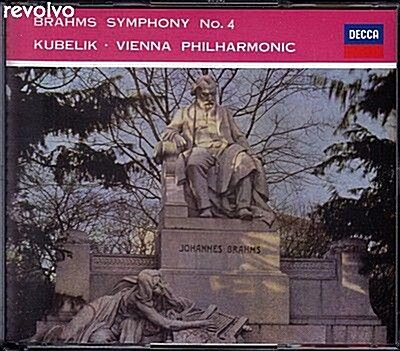 [중고] Brahms Symphony Nos.1,2,3 & 4 / Vienna Philharmonic Orchestra,Rafael Kubelik (3 Disc)