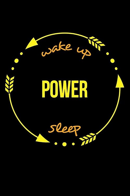 Wake Up Power Awesome Gift Notebook for an Electrical and Power Systems Engineer, Medium Ruled Journal (Paperback)