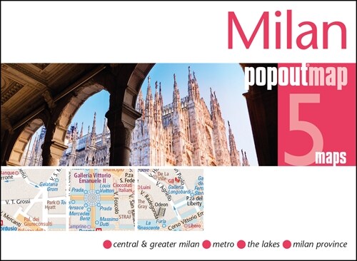 Milan PopOut Map (Sheet Map, folded)