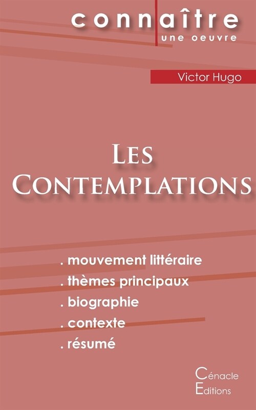 Fiche de lecture Les Contemplations de Victor Hugo (Analyse litt?aire de r??ence et r?um?complet) (Paperback)