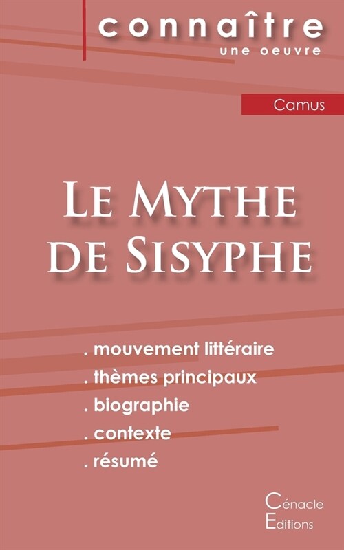 Fiche de lecture Le Mythe de Sisyphe de Albert Camus (Analyse litt?aire de r??ence et r?um?complet) (Paperback)