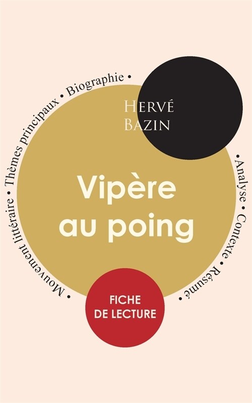 Fiche de lecture Vip?e au poing (?ude int?rale) (Paperback)