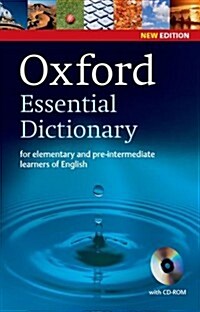 Oxford Essential Dictionary, New Edition with CD-ROM (Package)