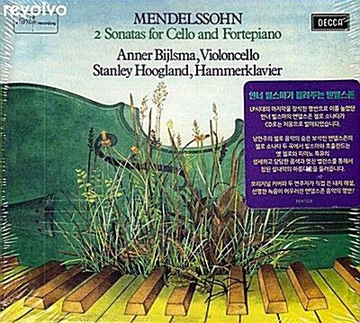 Mendelssohn 2 Sonatas For Cello And Fortepiano / Anner Bylsma & Stanley Hoogland 