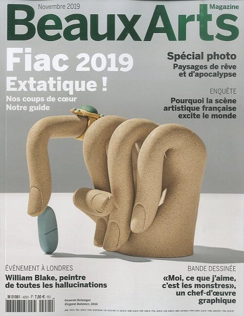 Beaux Arts (월간 프랑스판): 2019년 11월호