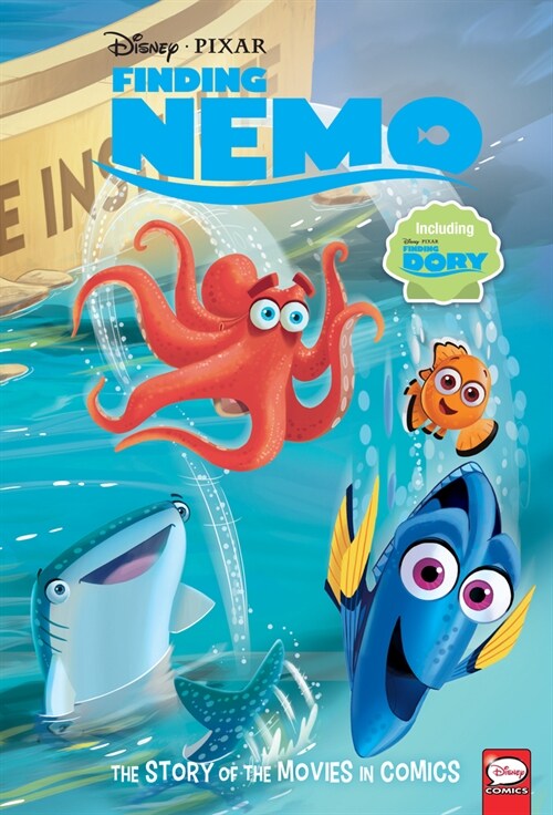 Disney/Pixar Finding Nemo and Finding Dory: The Story of the Movies in Comics (Hardcover)