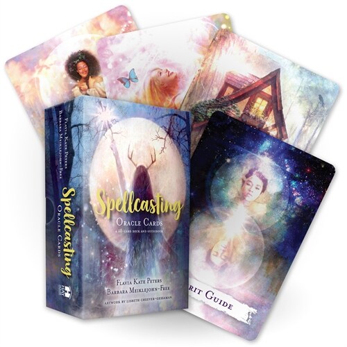 Spellcasting Oracle Cards : A 48-Card Deck and Guidebook (Cards)