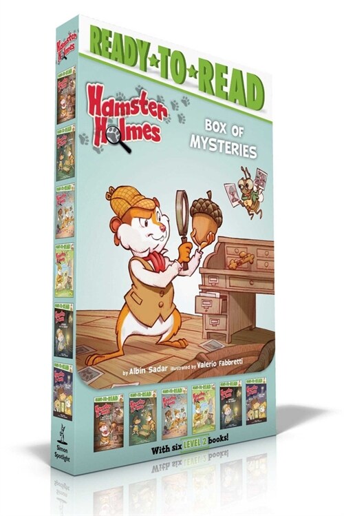 [중고] Ready To Read Level 2 : Hamster Holmes Box of Mysteries 6종 Boxed Set (Paperback 6권)