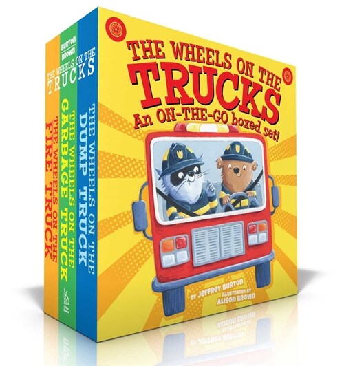 The Wheels on the Trucks (Boxed Set): The Wheels on the Fire Truck; The Wheels on the Garbage Truck; The Wheels on the Dump Truck (Board Books, Boxed Set)