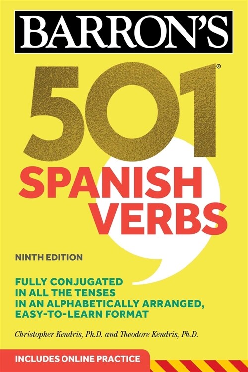 501 Spanish Verbs, Ninth Edition (Paperback, 9)