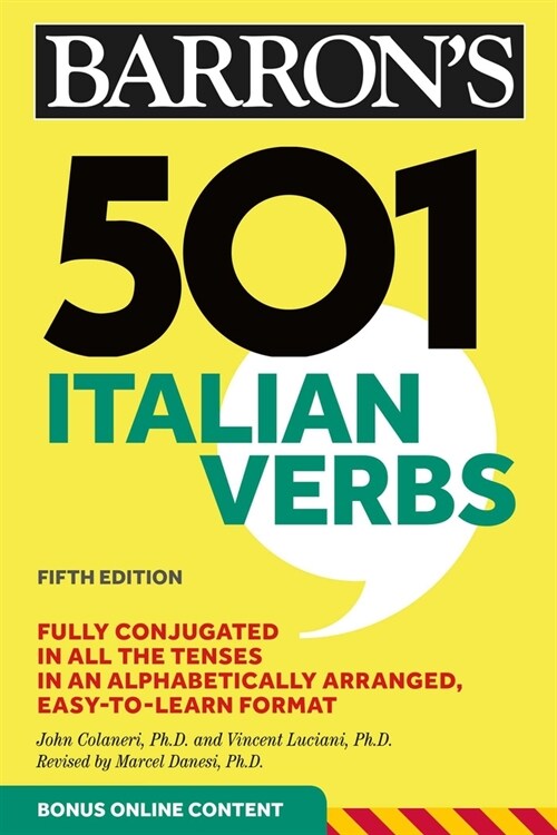 501 Italian Verbs, Fifth Edition (Paperback, 5)