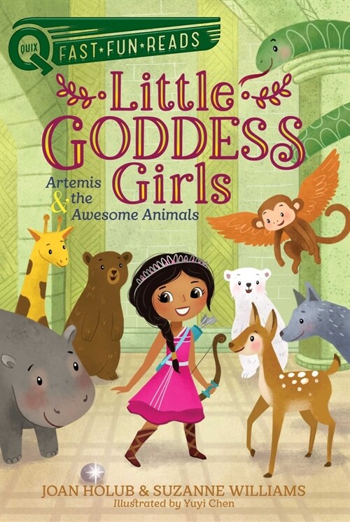 [중고] Little Goddess Girls #4 : Artemis & the Awesome Animals (Paperback)